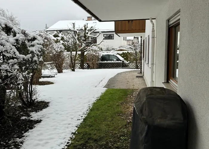Apartment Gary Mit Zwei Terrassen Und Garten Garmisch-Partenkirchen